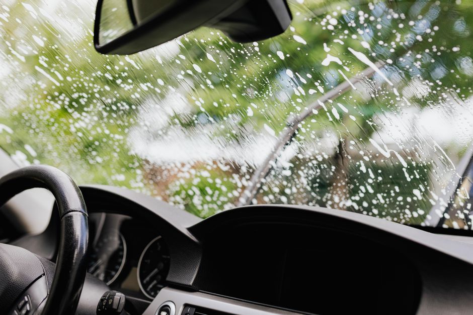 Clean car window