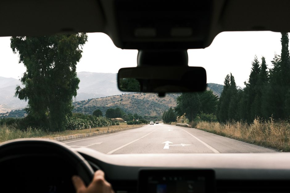 Clear driving view after windshield replacement